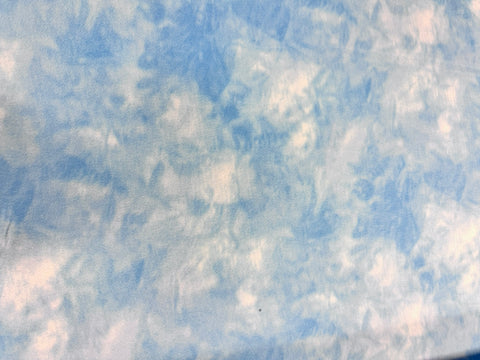 Fleece - Tie Dye - Light Blue