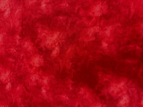 Fleece - Tie Dye - Red