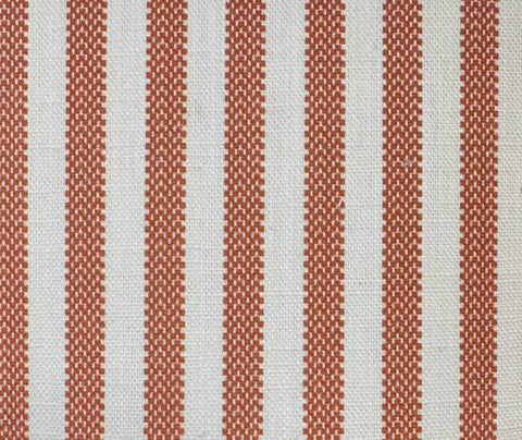 Regency Stripe - Burnt Orange / Natural