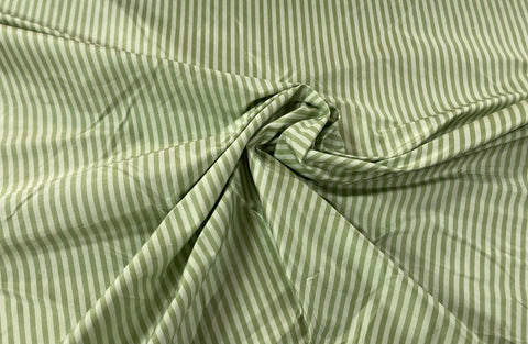 Silk - Green Stripe