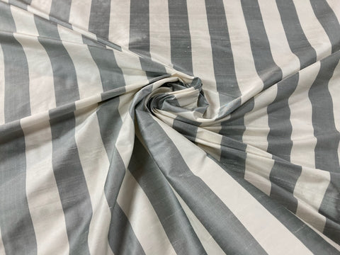 Silk - Blue/Grey Stripe