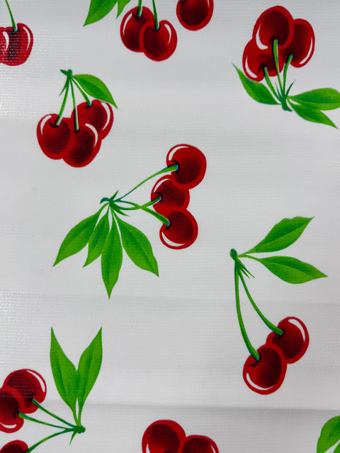 Oilcloth - Stella - White