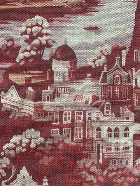 Amsterdam Toile Ruby - Linen