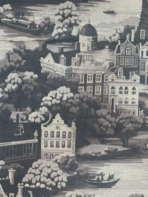 Amsterdam Toile Storm - Linen