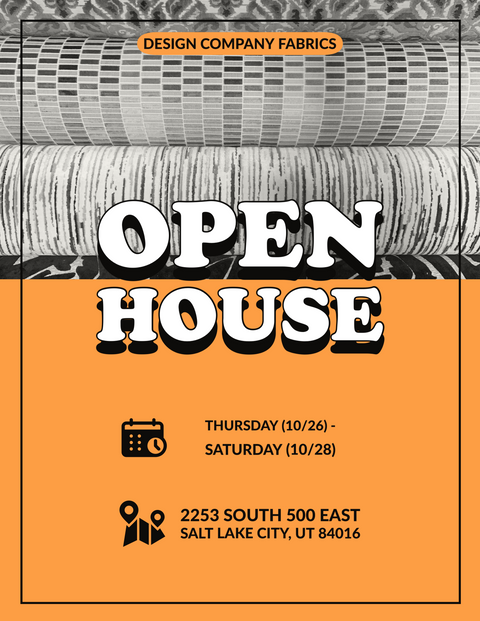 Design Company Fabrics Presents: Our Open House Extravaganza