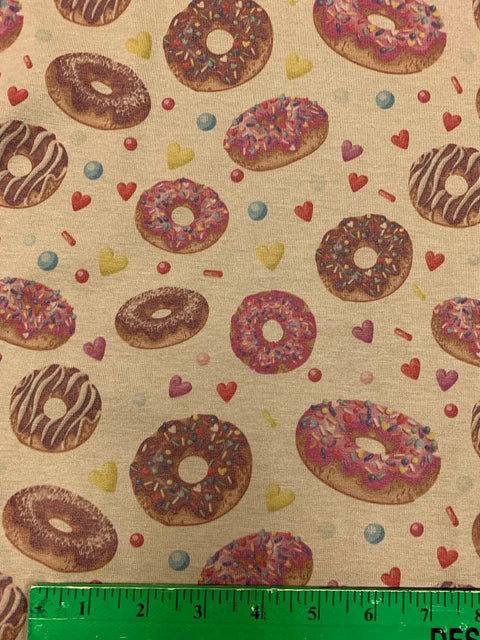 Go Nuts For Donuts - Tan Knit