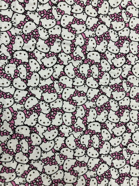Hello Kitty Kawaii Fabric
