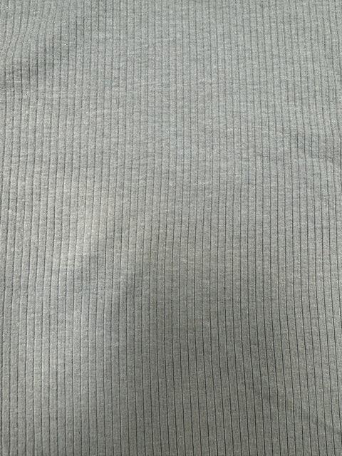 Knit - Gray 5x2 Rib