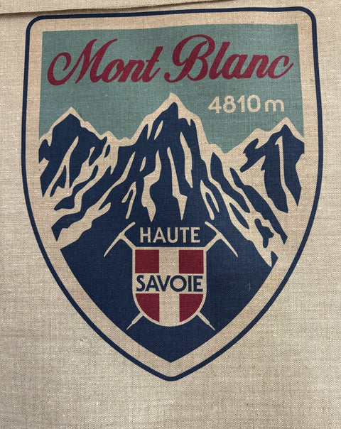Off-Piste Mont Blanc Medallion - Linen