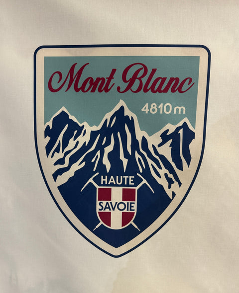 Off-Piste Mont Blanc Medallion - Cotton