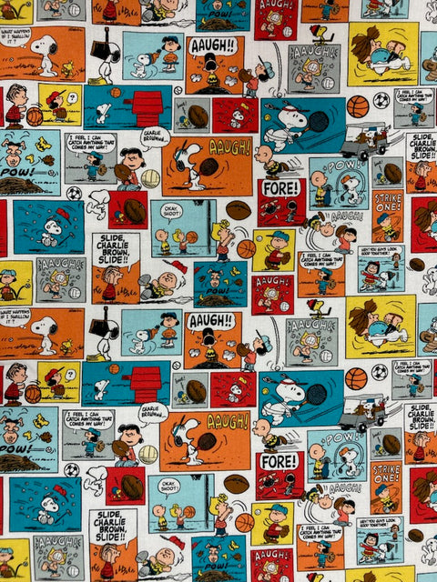 Peanuts Comic Fabric