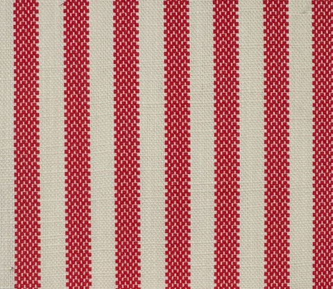 Regency Stripe - Red  /  Natural