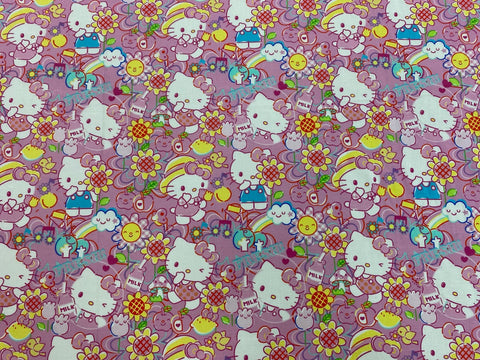Hello Kitty Garden Quilting Cotton
