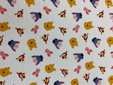 Pooh and Friends Quilt Cotton